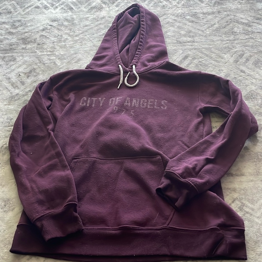 Small maroon sweatshirt/hoodie from Garage